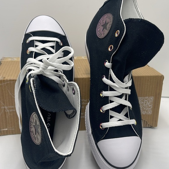 Converse Men’s 171209C Chuck Taylor All Star Lift Platform Canvas Sneakers - Picture 12 of 16